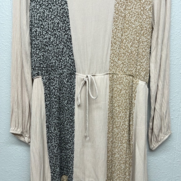 143 Story by Lineup Puff Sleeve Dress Womens 3XL Garden Cottagecore Patchwork - Picture 6 of 13